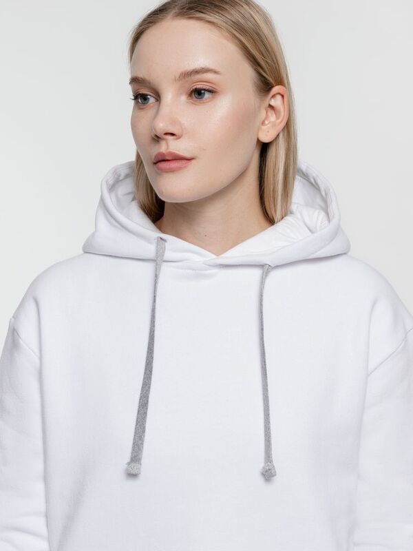 Толстовка с капюшоном Kirenga Heavy, белая (белоснежная) арт.6926.61