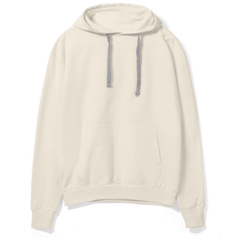 Толстовка с капюшоном Kirenga, молочно-белая арт.6894.62