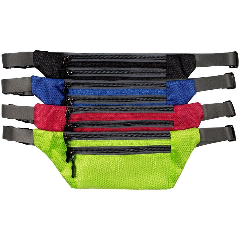 Спортивная поясная сумка Run for Fun, красная арт.15400.50