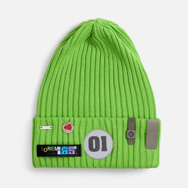 Лейбл кожаный Beta, XS, серый арт.15256.10