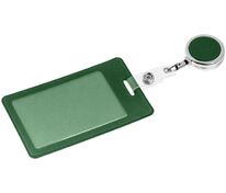 Чехол для пропуска с ретрактором Devon, темно-зеленый арт.10987.99