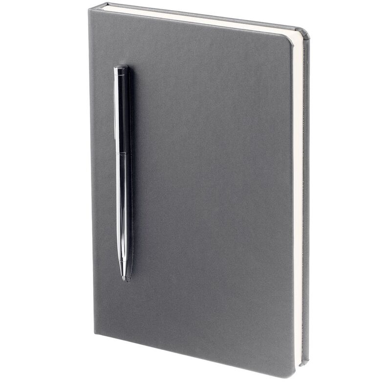 Ежедневник Magnet Shall, недатированный, серый арт.15058.10