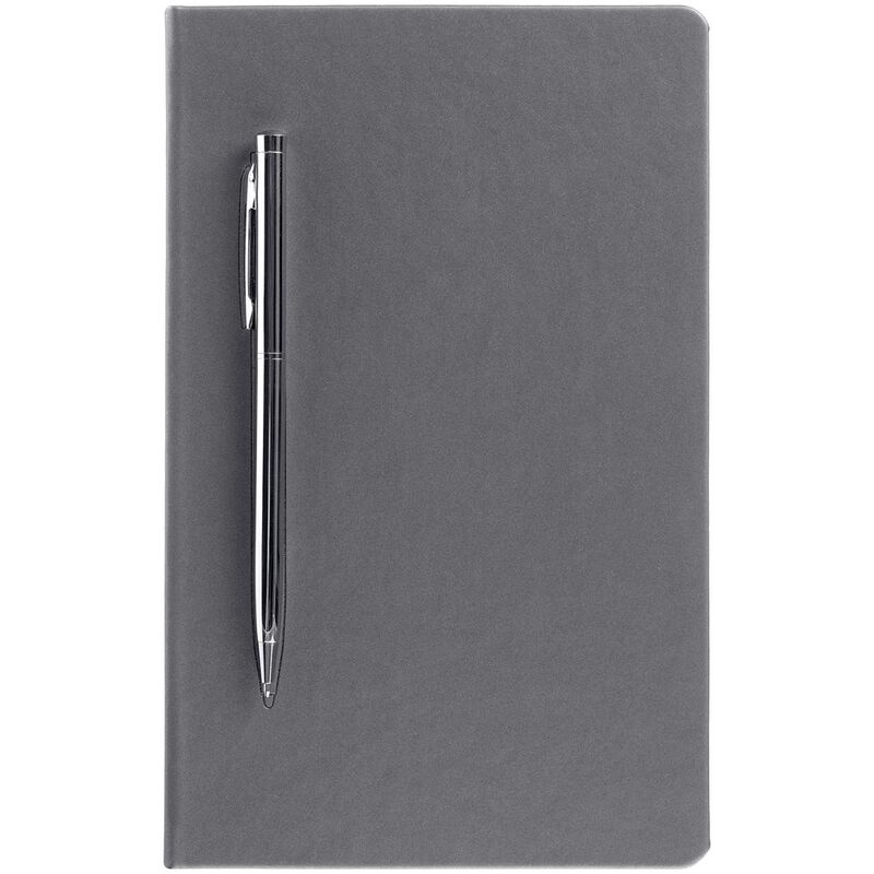Ежедневник Magnet Shall, недатированный, серый арт.15058.10