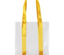 Шопер Clear Fest, прозрачный с желтыми ручками арт.15365.80