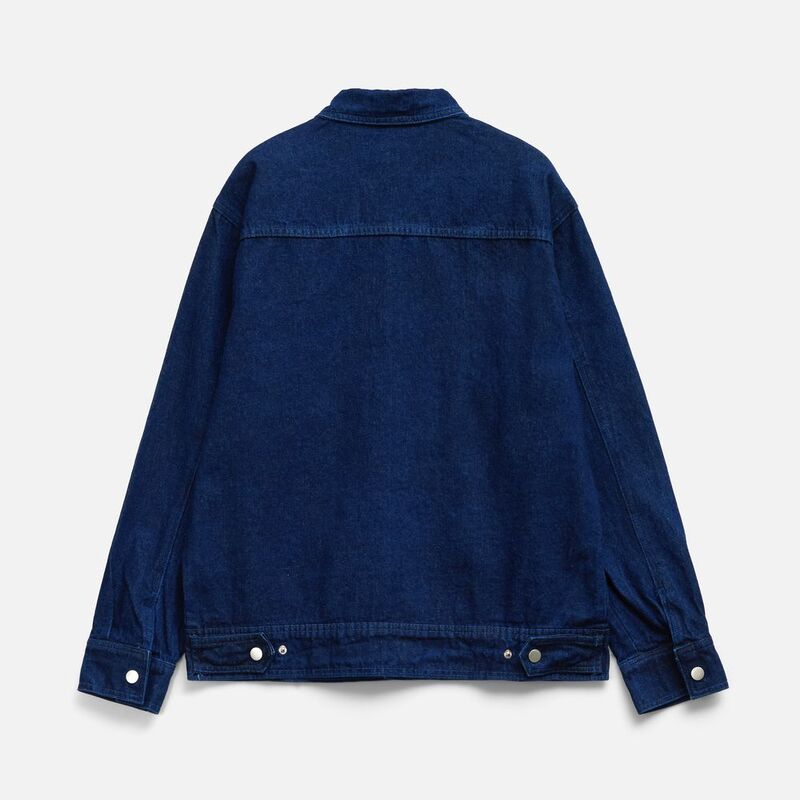 Куртка джинсовая O2, темно-синяя арт.15259.40