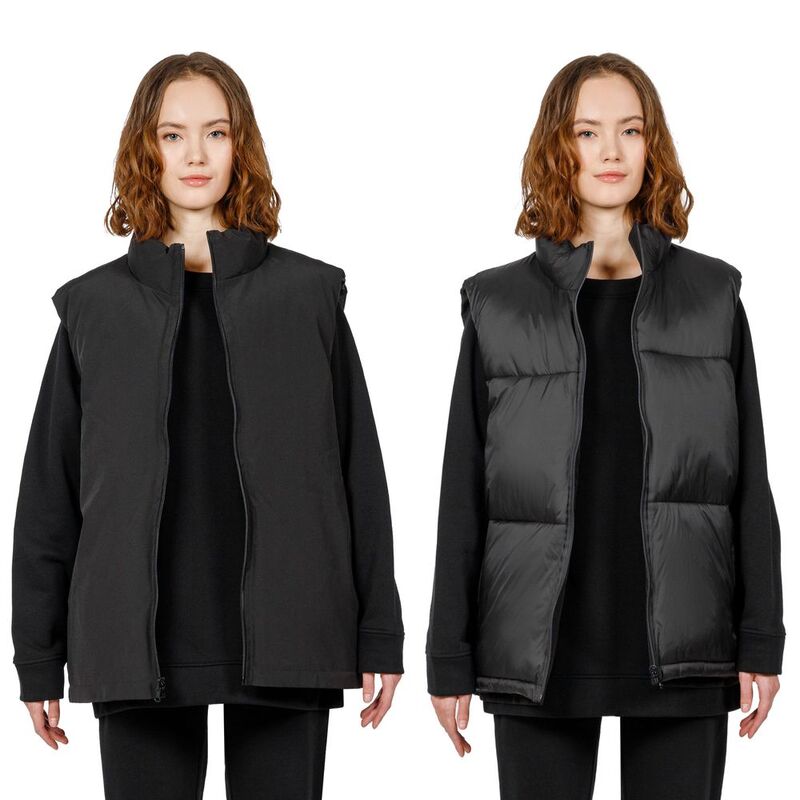 Жилет двусторонний V2, черный арт.15260.30