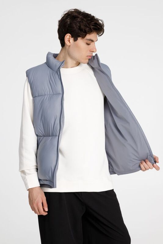 Жилет двусторонний V2, серый арт.15260.11