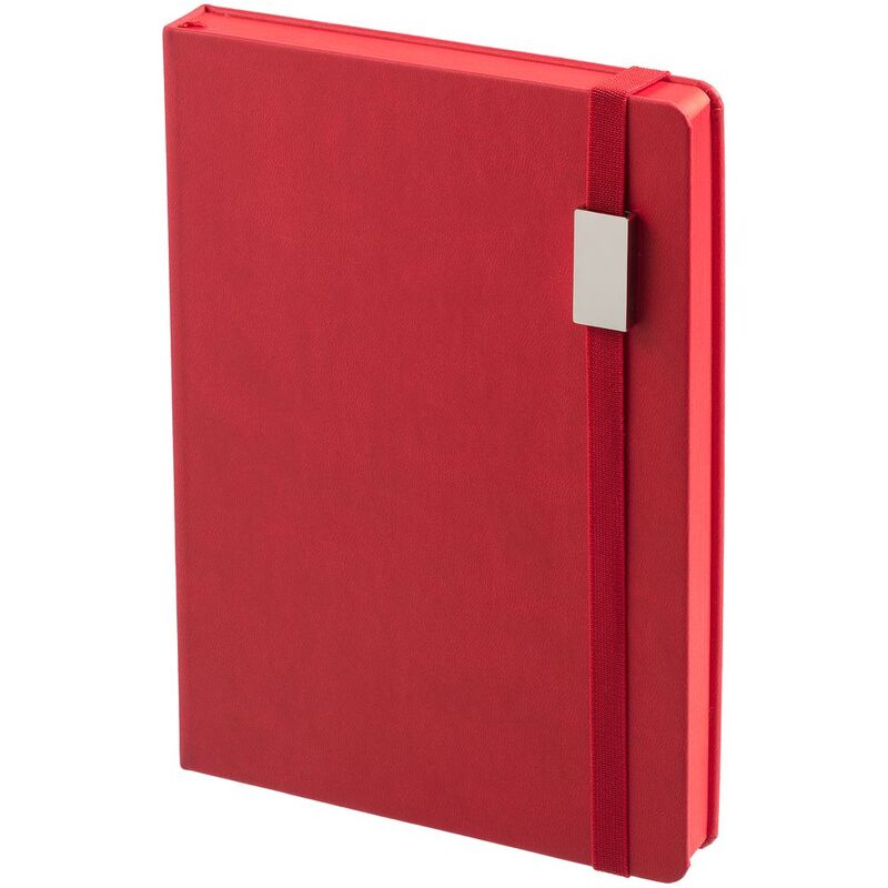 Ежедневник New Factor Metal, красный арт.25000.55