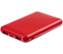 Внешний аккумулятор Uniscend Full Feel Type-C 5000 мАч, красный арт.23992.50