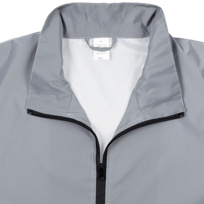 Ветровка Manifest 2.0 из светоотражающей ткани, серая арт.16267.11