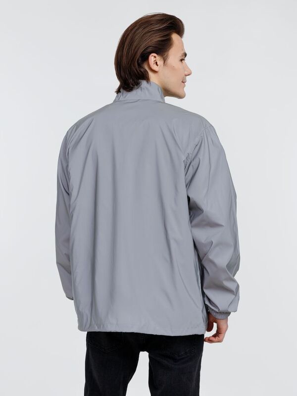 Ветровка Manifest 2.0 из светоотражающей ткани, серая арт.16267.11