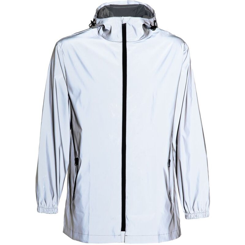 Парка Manifest из светоотражающей ткани, серая арт.16269.11