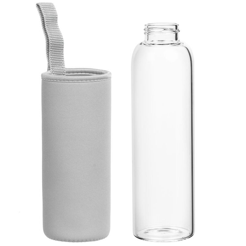 Бутылка для воды Sleeve Ace, серая арт.15337.10