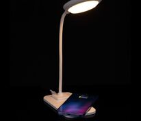 Настольная лампа с беспроводной зарядкой Modicum, белая арт.15839.60