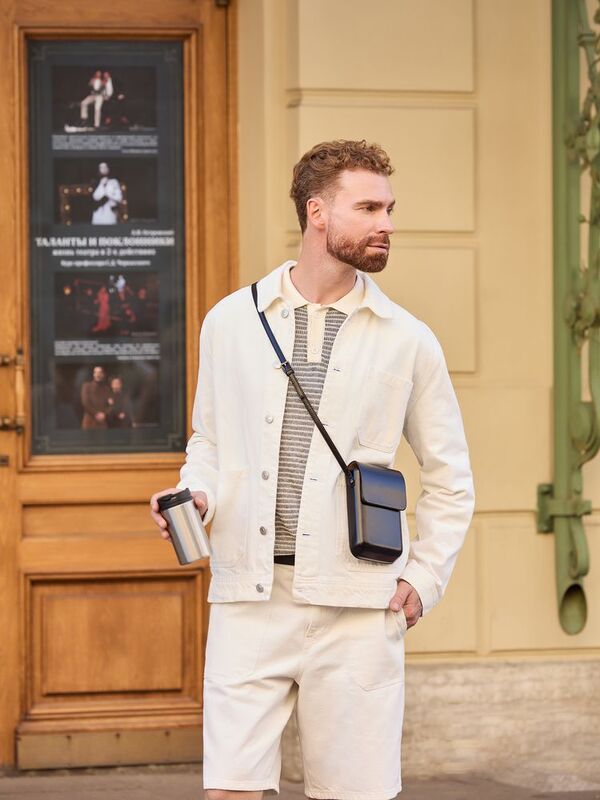 Термостакан Canella, серебристый арт.12394.10