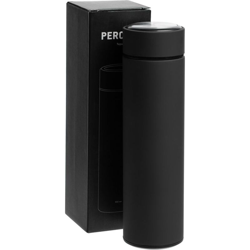 Термос с ситечком Percola, черный арт.15340.30