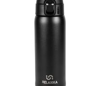 Термокружка Relaxika, черная арт.15520.30