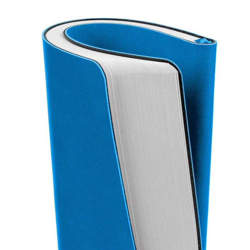 Блокнот Verso в клетку, синий арт.15587.14