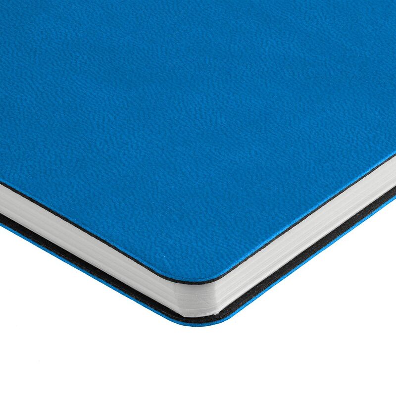 Блокнот Verso в клетку, синий арт.15587.14