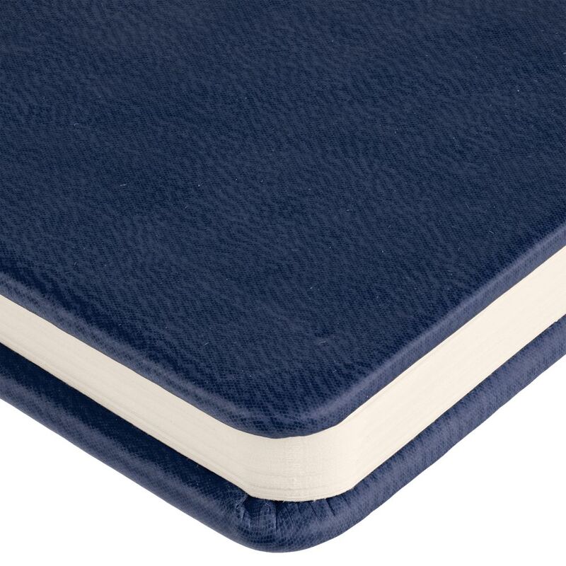 Блокнот Cluster Mini в клетку, темно-синий арт.15209.44