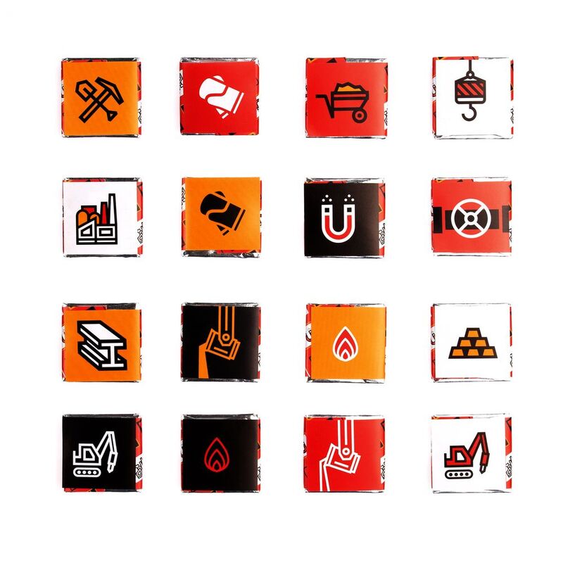 Шоколад Industry, металлургия арт.15500.06