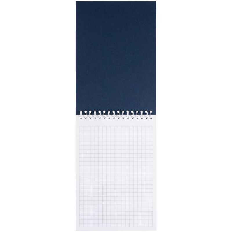 Блокнот Dali в клетку, синий арт.26069.40