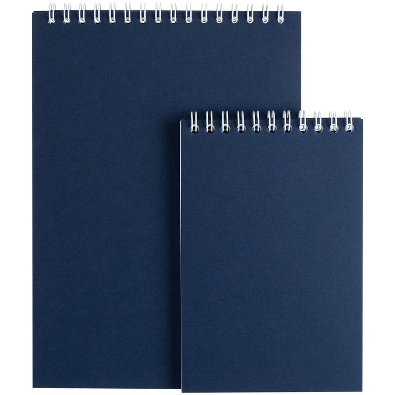 Блокнот Dali в клетку, синий арт.26069.40