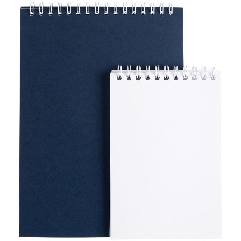 Блокнот Dali в клетку, синий арт.26069.40