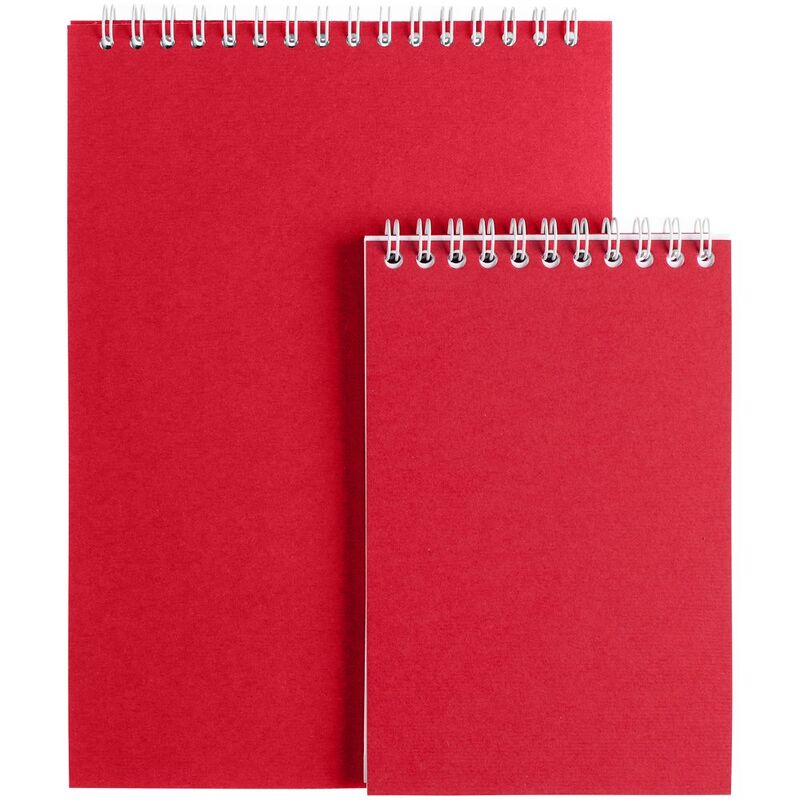 Блокнот Dali в клетку, красный арт.26069.50