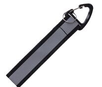 Светоотражающий брелок Flashline, серый с черным арт.15458.10