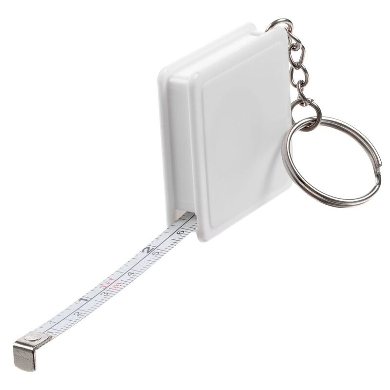 Брелок с рулеткой Square, ver.2, белый арт.15459.60