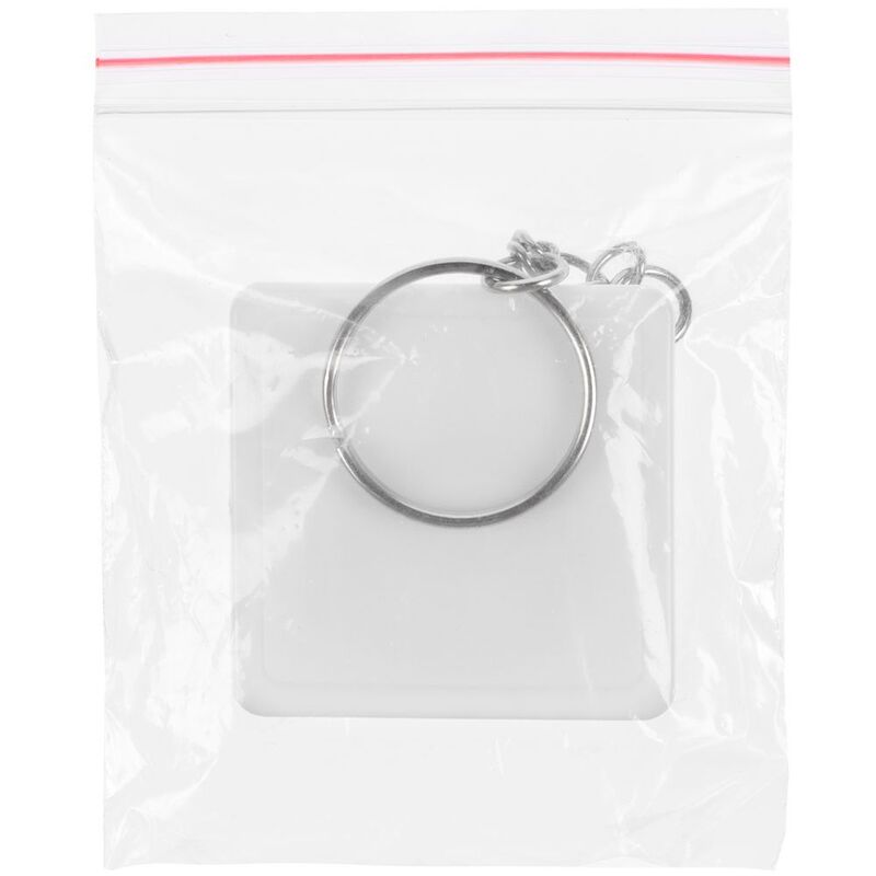 Брелок с рулеткой Square, ver.2, белый арт.15459.60