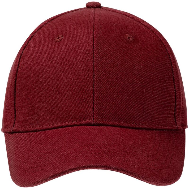 Бейсболка Hillside, бордовая арт.16204.55