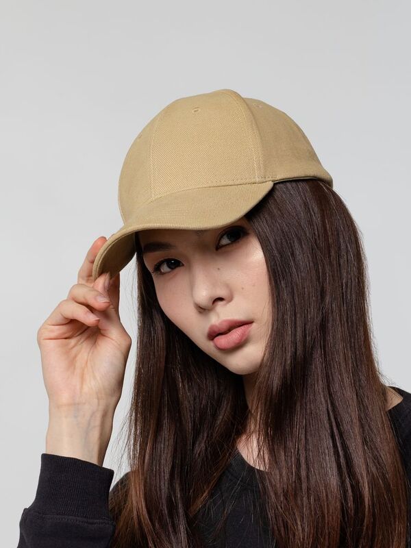 Бейсболка Hillside, бежевая арт.16204.10