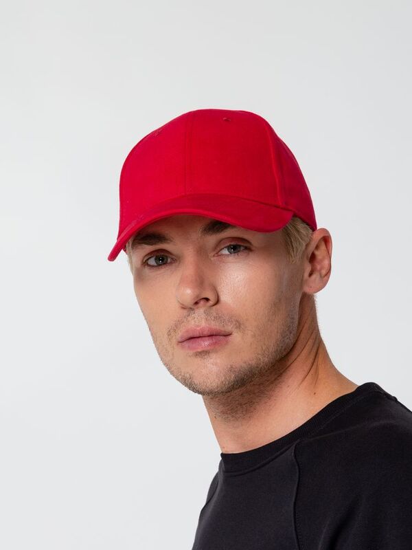 Бейсболка Hillside, красная арт.16204.50
