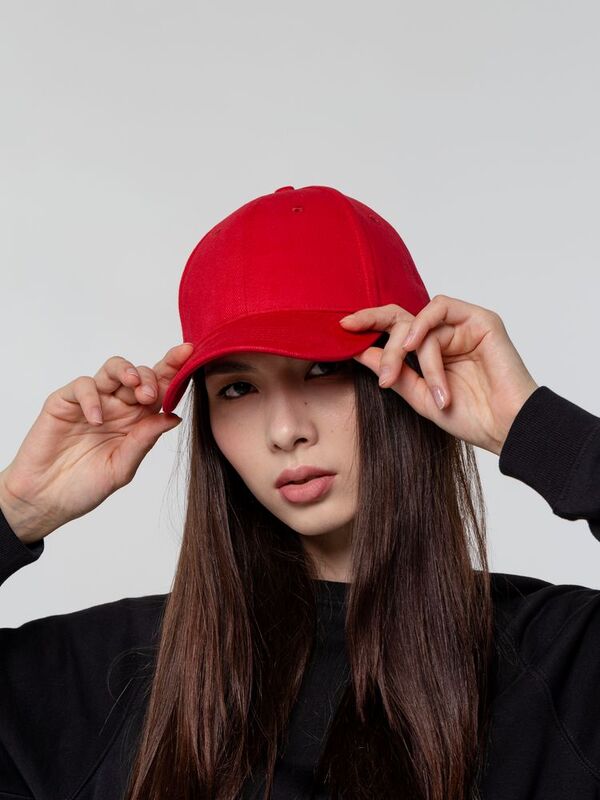 Бейсболка Hillside, красная арт.16204.50