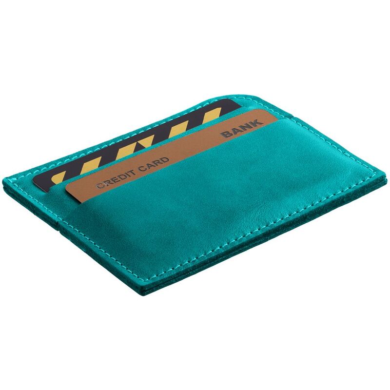 Чехол для карточек Apache, бирюзовый арт.11414.49