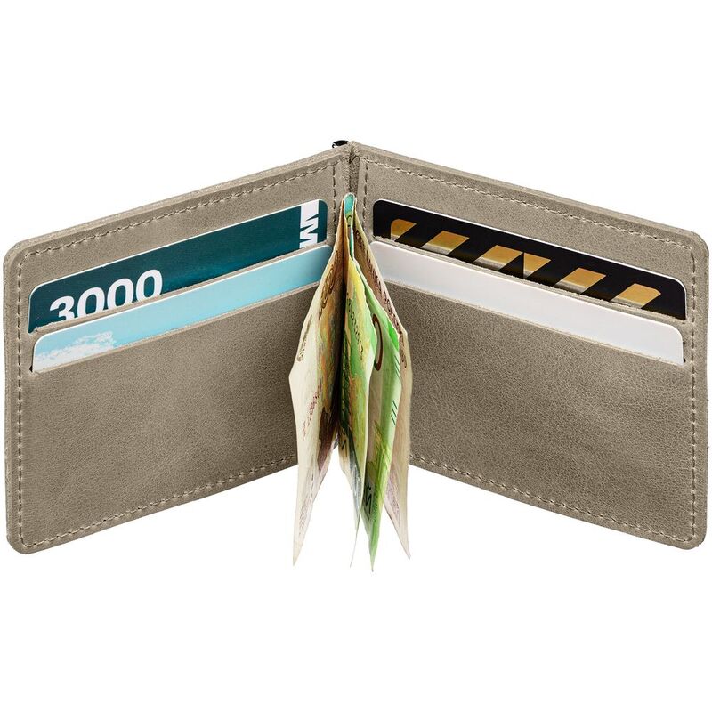 Зажим для купюр Apache, серый арт.3436.10