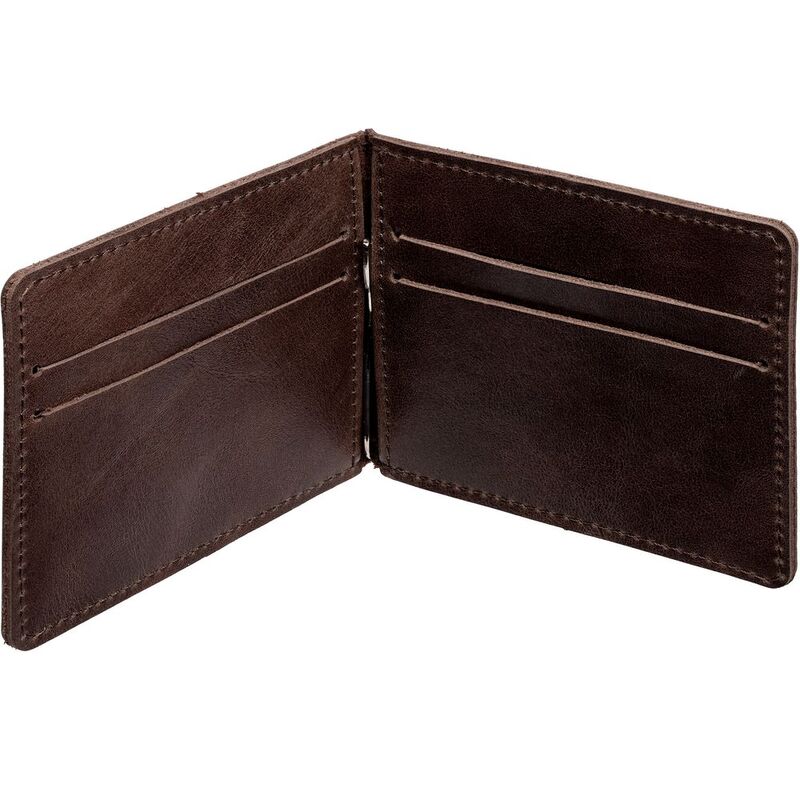 Зажим для купюр Apache, темно-коричневый арт.3436.51