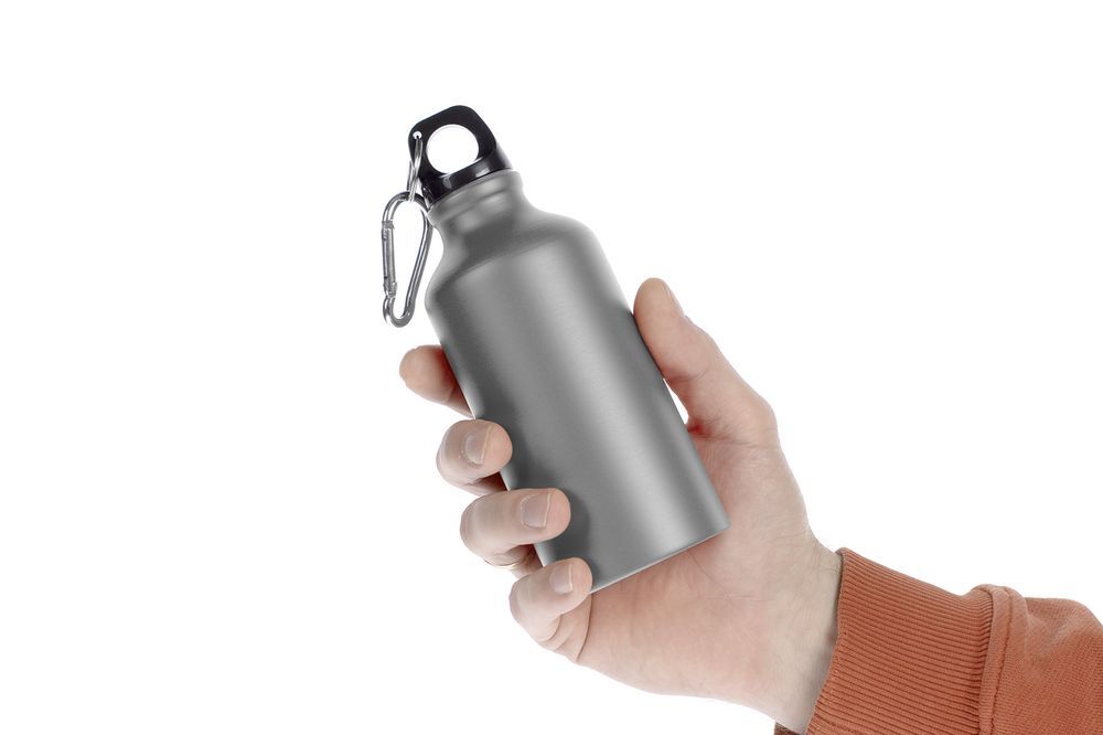 Бутылка для воды Funrun 400, серая арт.15423.11