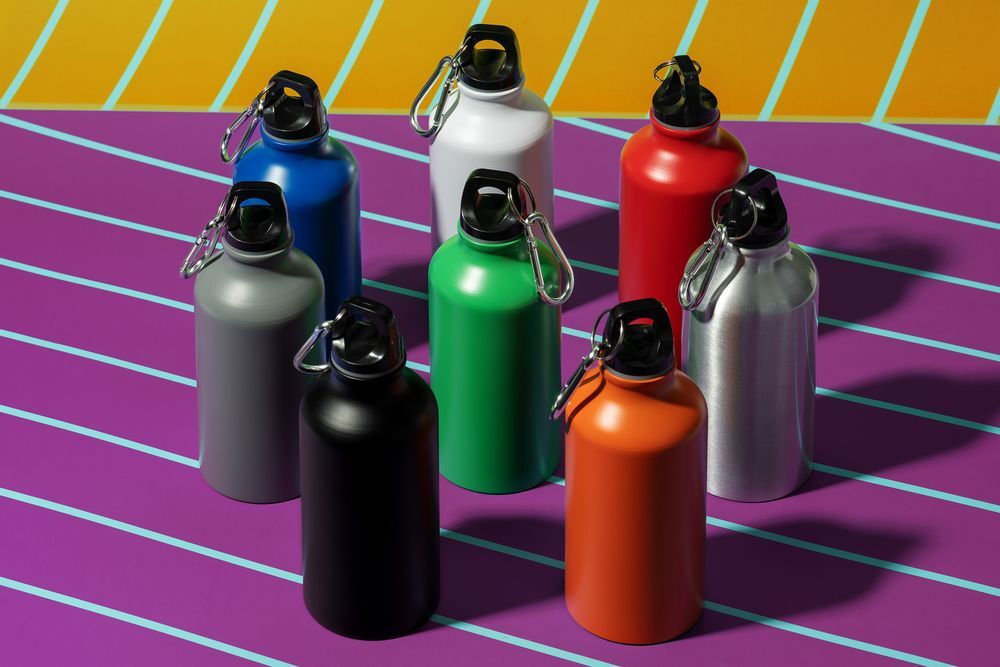 Бутылка для воды Funrun 400, оранжевая арт.15423.20