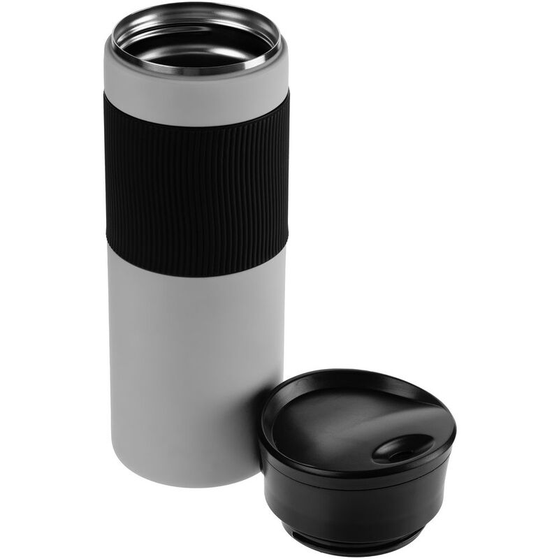 Термостакан Tralee XL, серый арт.15425.11