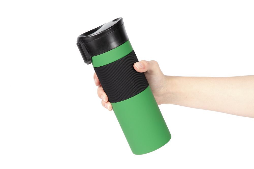 Термостакан Tralee XL, зеленый арт.15425.90