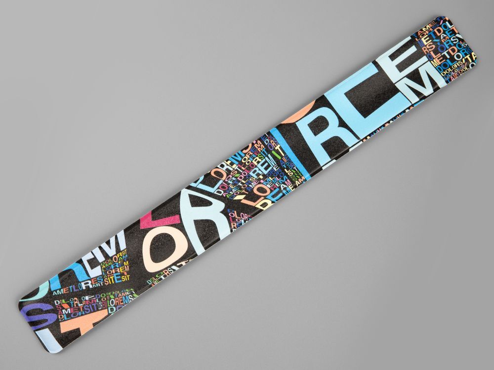 Браслет Slap с печатью на заказ арт.19002.01