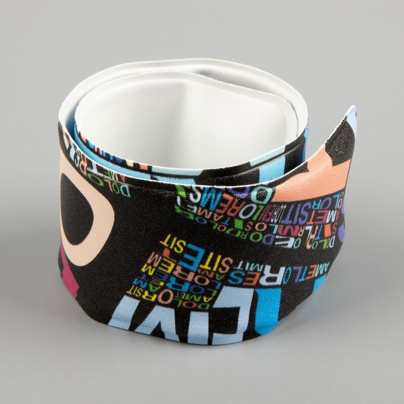 Браслет Slap с печатью на заказ арт.19002.01