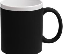 Кружка StopSpot с покрытием софт-тач, черная арт.19003.30