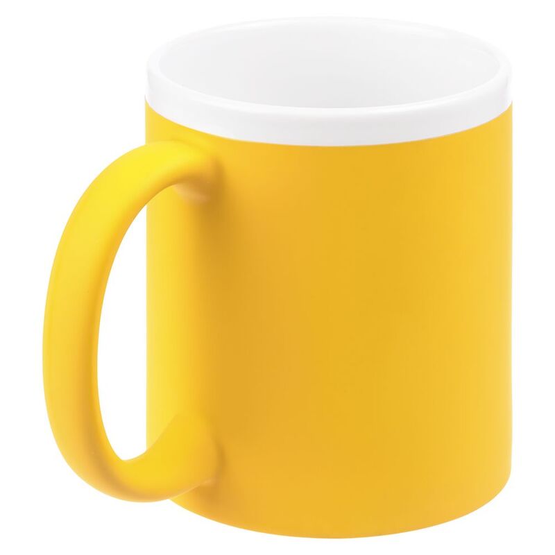 Кружка StopSpot с покрытием софт-тач, желтая арт.19003.80