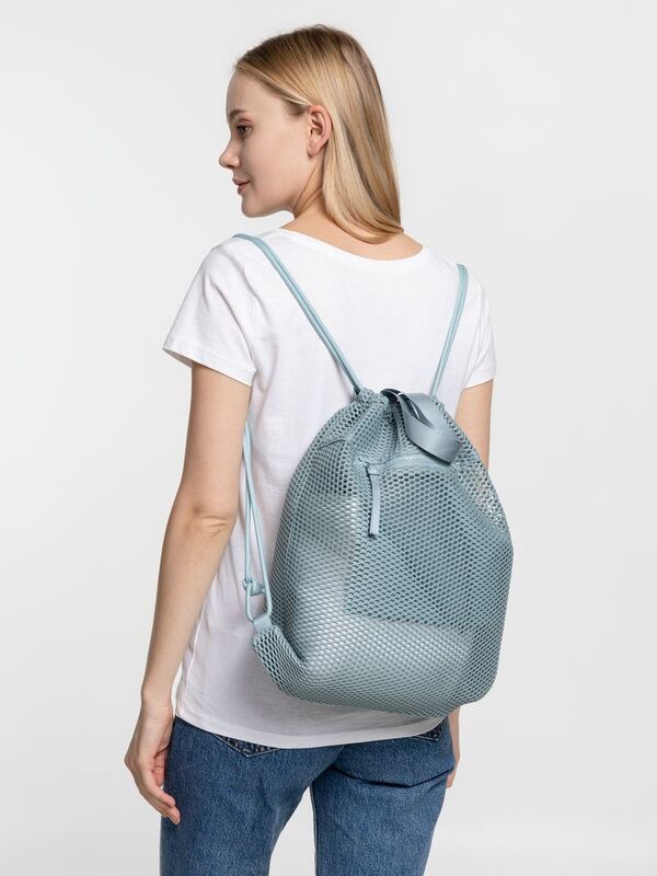 Рюкзак-мешок Verkko, серо-голубой арт.15466.13