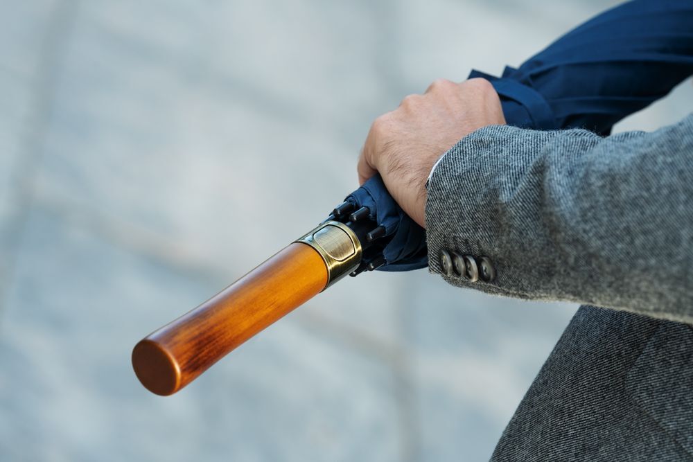 Зонт-трость Represent, темно-синий арт.17904.40