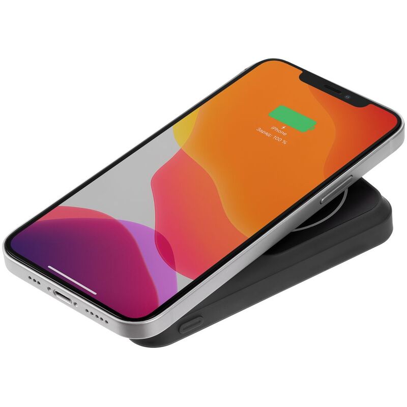 Магнитный беспроводной аккумулятор Top Force, 10 000 мАч, черный арт.23103.30